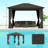 Gazebo Canopy,Outdoor Hardtop Gazebo