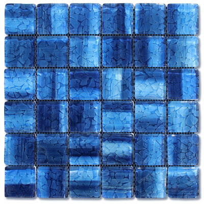 2" x 12" Glass Versailles Mosaic Wall Tile