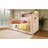 Upholstered Twin Size Daybed, Hydraulic Storage Twin Bed Frame With USB & Type-C Charging, Bed Frame With Wooden Slats And Tufted Sofa Back, Pink, Velvet (Without Mattress)-1845032703
