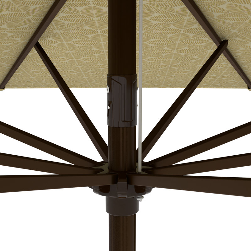 Parasol de marché 9 pi Tayyibah, Palmetto Sawgrass - Pacifica Premium