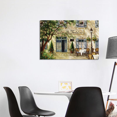 Cafe VII by Malenda Trick - Print on Canvas
