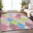 Premium Machine Washable Prisco Pink Rug-143362583
