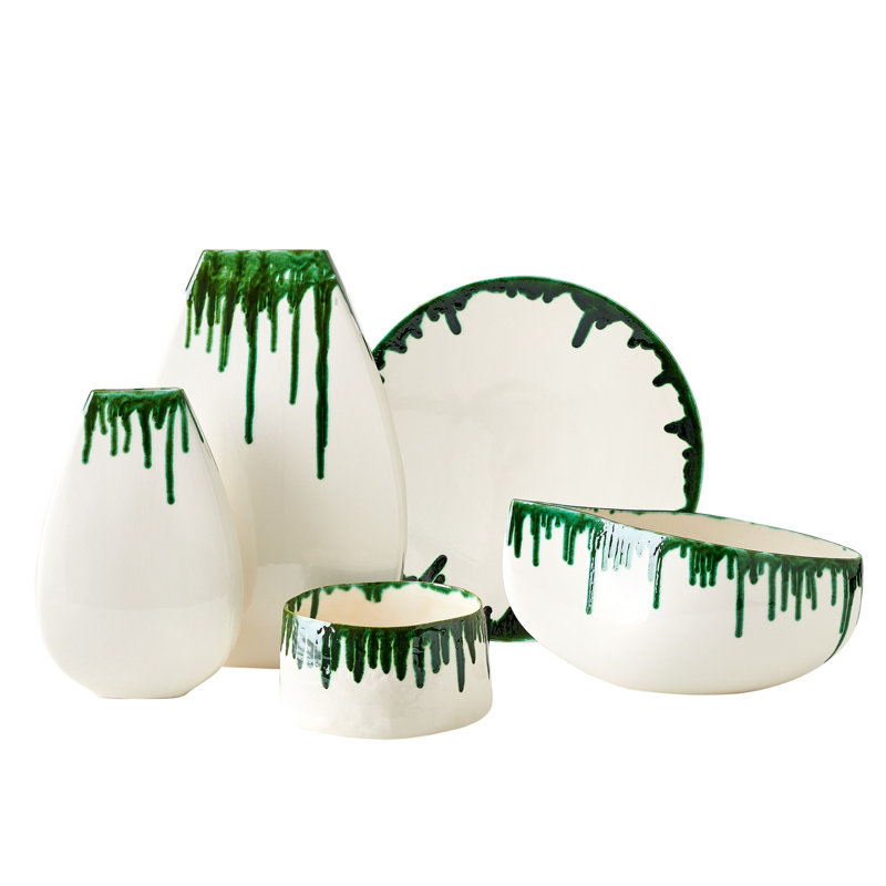 Ceramic Abstract Charger