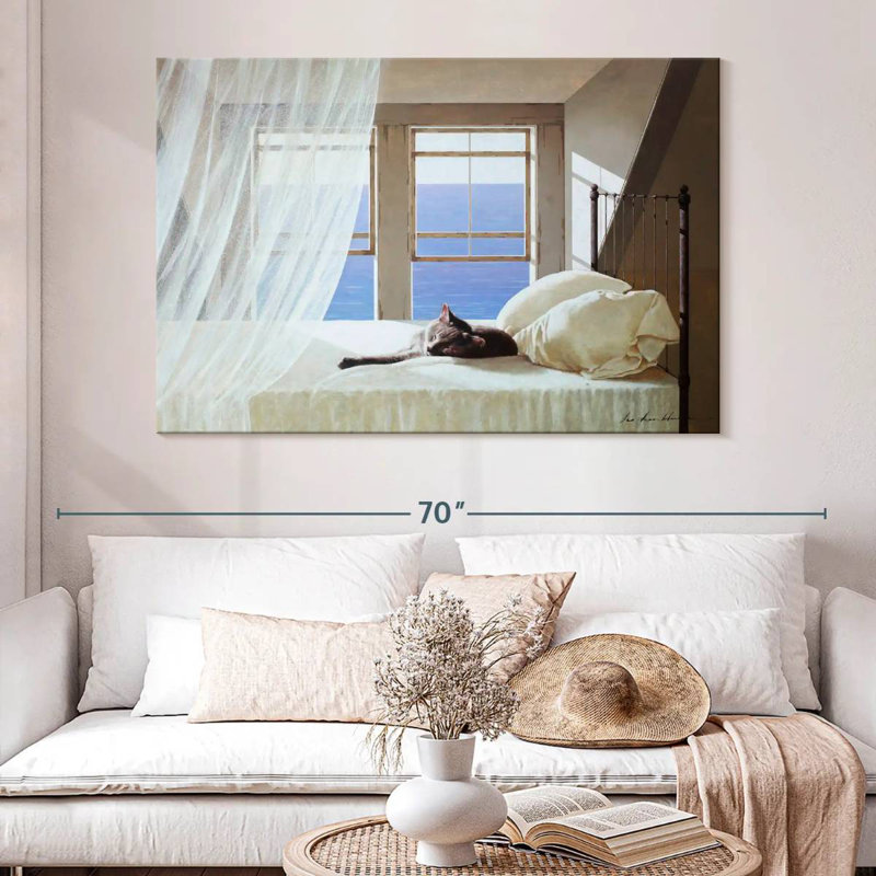 Brampt Nap Time, 34" H x 51" W