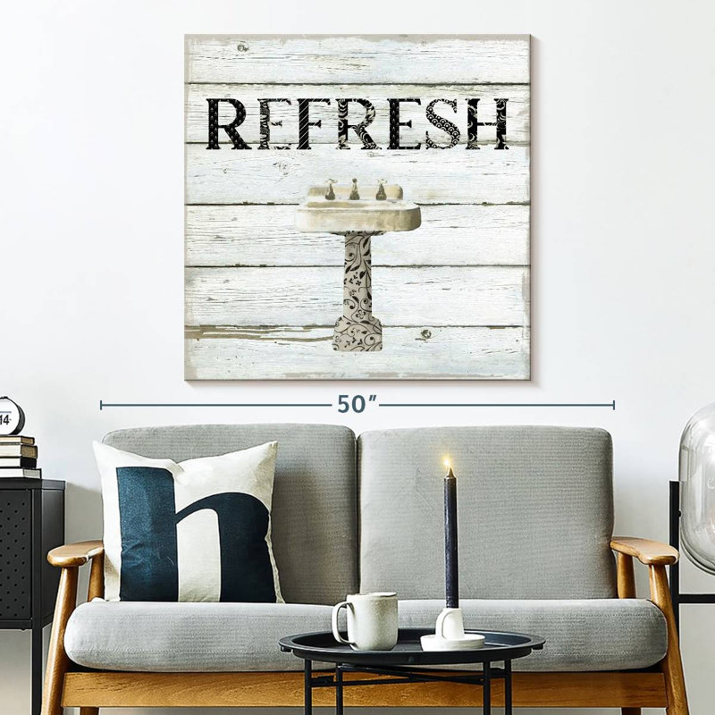 Khylige Refresh Sink, 33" H x 33" W
