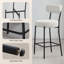 Ensemble de 2 tabourets de bar 27 po Modern-1116367761