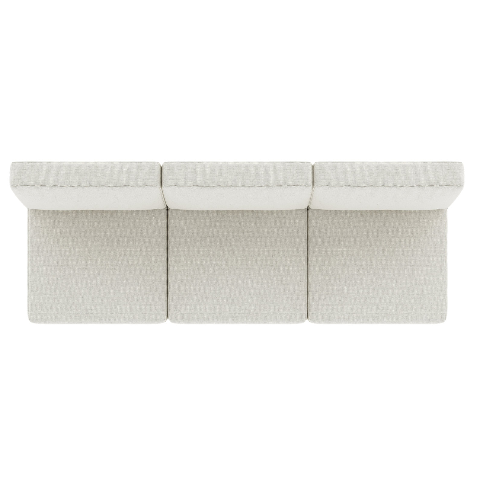 24" Sunbrella® Sofa Seat and Back Cushion, Sunbrella Bliss Linen