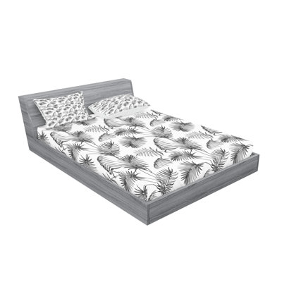 Microfiber Floral Sheet Set