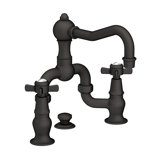 Chesterfield Bathroom Bridge Faucet with Drain Assembly