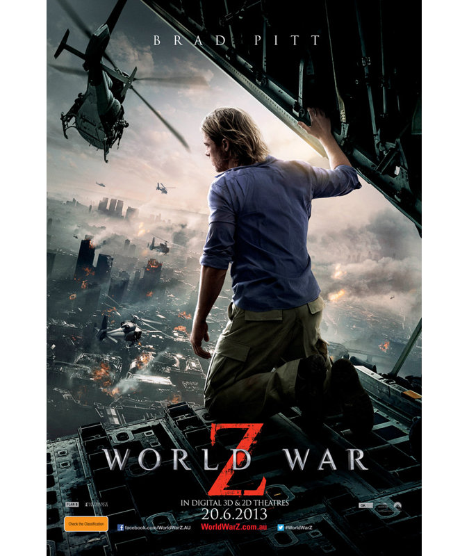 World War Z, H 48 po x l 32 po
