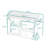 Large Kitchen Island with 2 Drawers, Spice and Towel Racks-1936147214