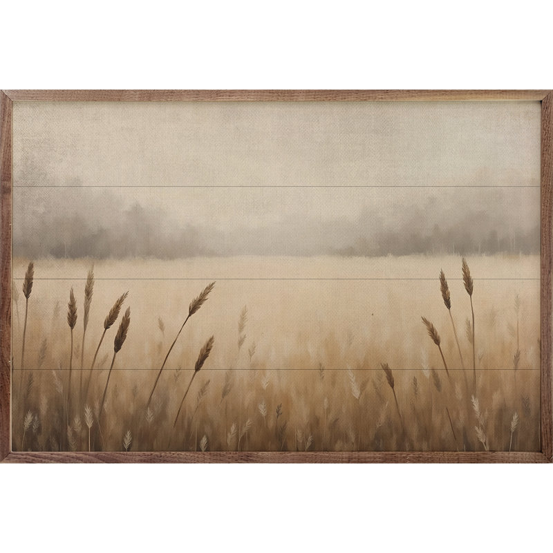 Wheat Field, 24" H x 36" W