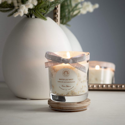 Bougie parfumée nénuphar et mousse