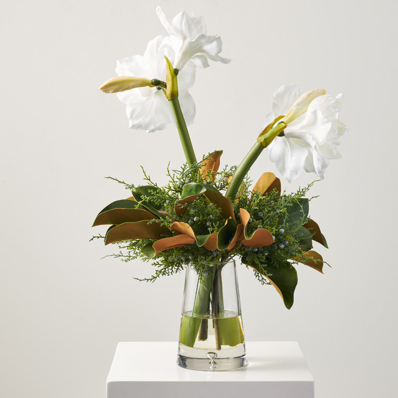 22 " PU Magnolia Arrangement