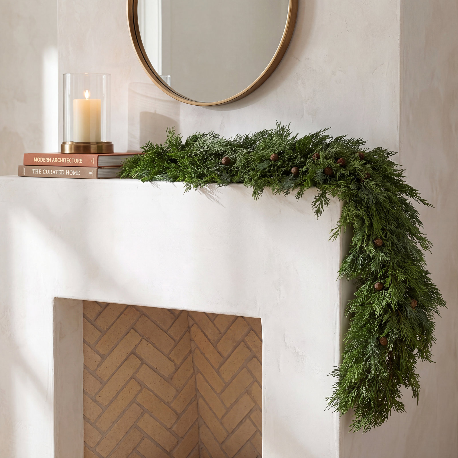 80" Cedar Thanksgiving Garland