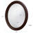 Cardale Solid Wood Frame Oval Wall Mirror-1267619741
