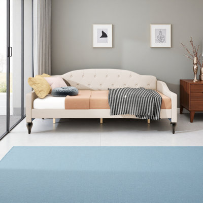 Full Size Upholstered Tufted Daybed