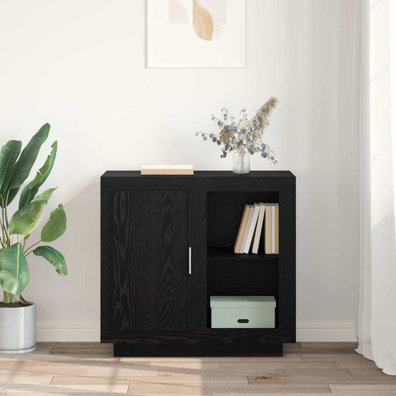 Accent Cabinet, Black Oak