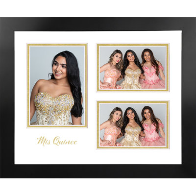 Demarest Mis Quince Triple Opening Picture Frame