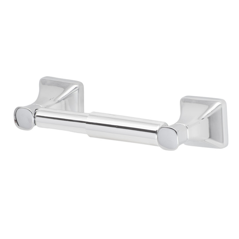 Monterrey Two-Post Paper Holder, Polished Chrome