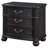Celina 3-Drawer Nightstand Black