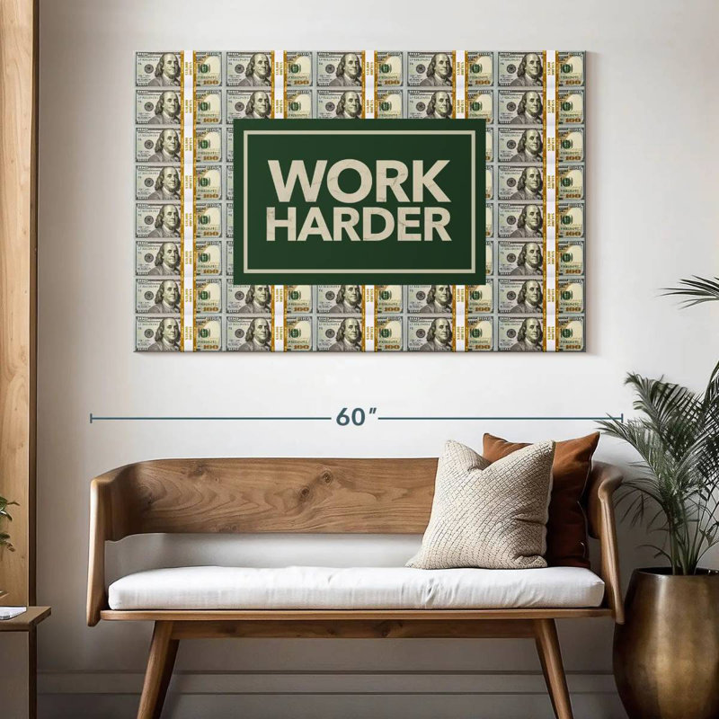 Tergel Work Harder, 34" H x 51" W