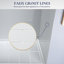 Panneau mural de douche et baignoire 75/96 "H, surface solide, installation rapide, découpable, épaisseur 0,138"-76352049-76352044