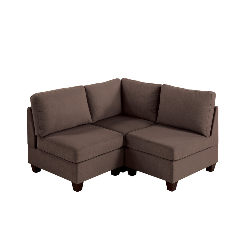 MODULAR SET - 3PC In Black Coffee