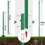 ZESTIE Green Metal Line Post-127380655