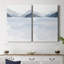 Toile tendue Glacial Lake I-Premium Gallery - prête à être accrochée