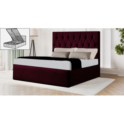 Upholstered Ottoman Storage Bed