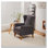 Fauteuil d'appoint à dossier haut