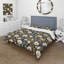 Matko ivoire bohème chic motif floral VII - ensemble de housse de couette floral - microfibre de polyester-1328513401