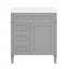 Meuble-lavabo de 30 po avec lavabo supérieur-714178820