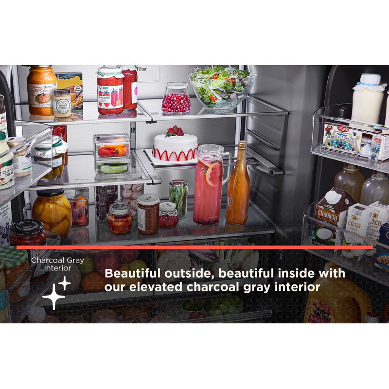 Lg Studio 27 Cu. Ft. Smart Counter-Depth Max French Door Refrigerator, Silver