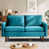 Velours cyan foncé