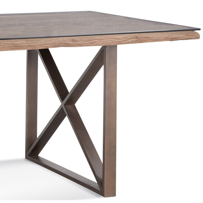 Michels Metal Base Dining Table