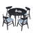 Wooden Dining Table for 4 Persons-548311546