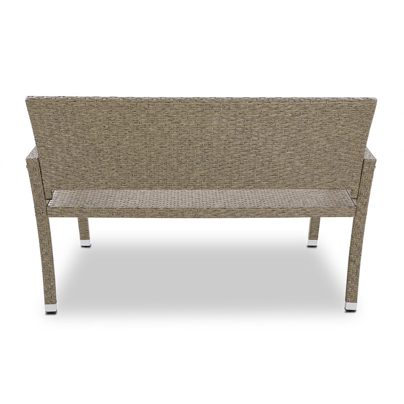 Chantell Wicker Outdoor Bench