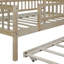 Lit de jour en bois avec couchette et barrière de sécurité-1467262321-1467262322