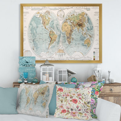 " Ancient Map Of The World II "