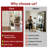 60" x 16" LED Full Length Mirror, 3 Color Temps & Dimming with Memory, Shatter-Resistant Tempered Glass, Black Frame, Freestanding No-Drill Floor Mirror for Bedroom-1888842536
