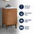 Calandre 20'' Single Bathroom Vanity with Ceramic Top-96677699