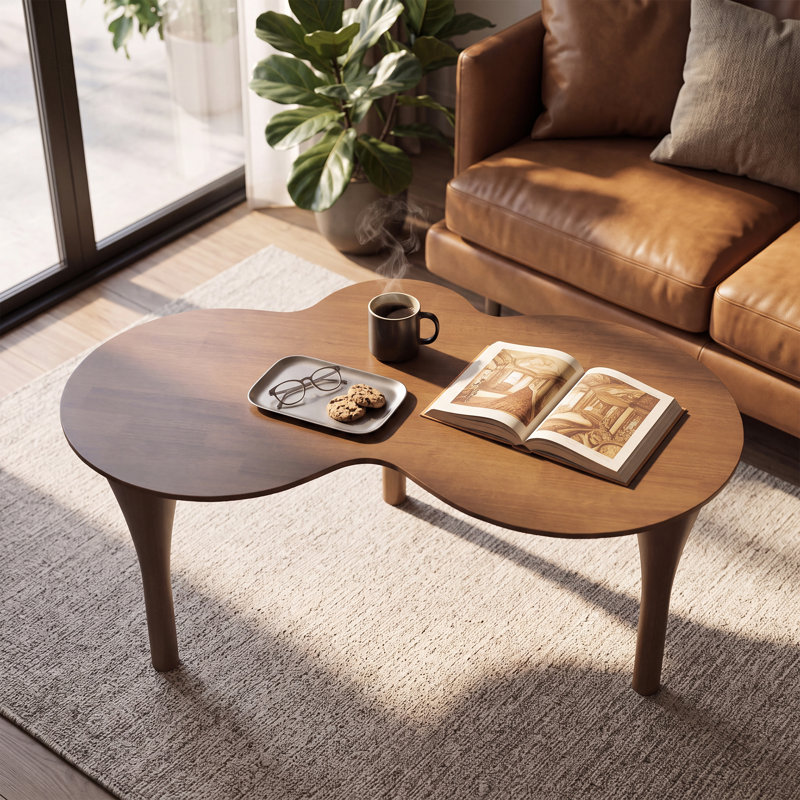 Table basse de 40 po Mid Century