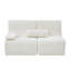 Canapé modulaire moderne avec coussin moelleux-129225526