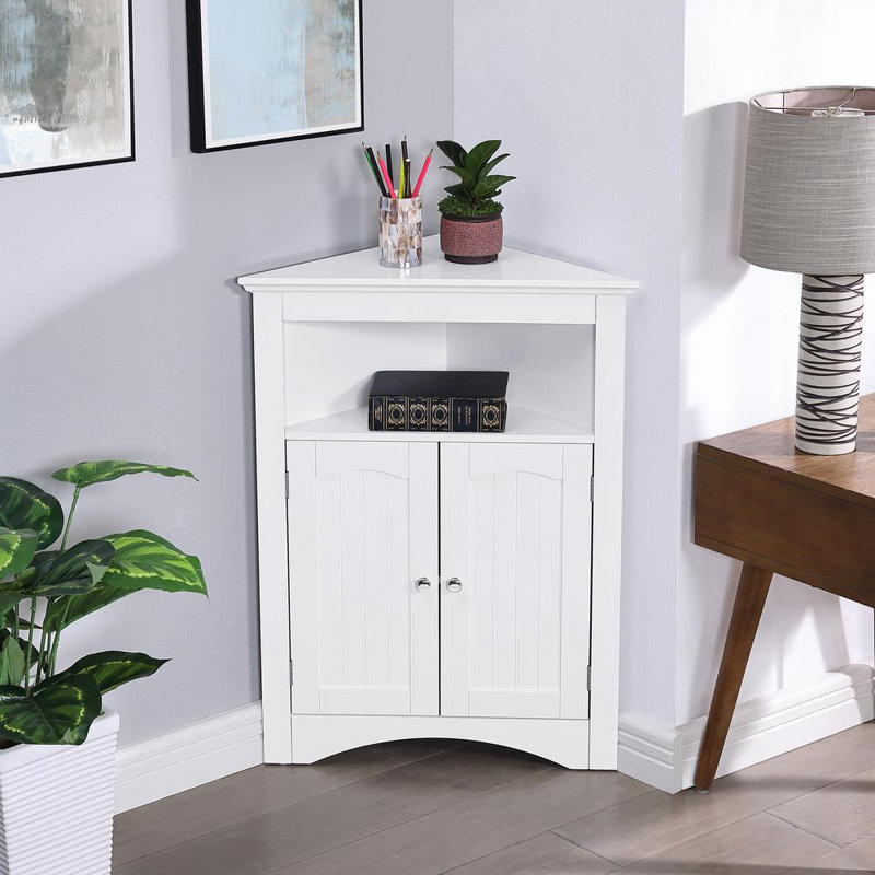 Corner Cabinet (White)