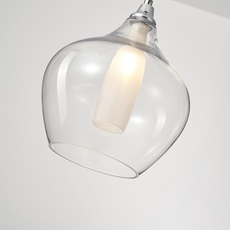 3 - Light Glass Cluster Globe Pendant