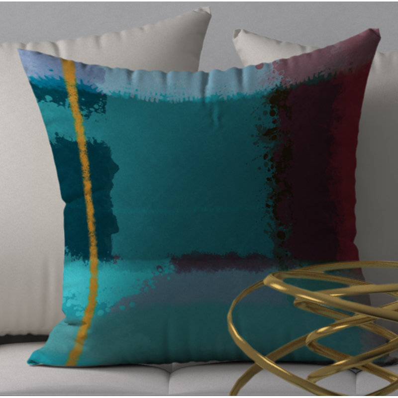  Housse et insert de coussin carré précieux, 24" X 24"