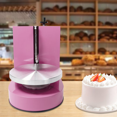 Professional Cake Frosting Machine with LCD Touch Control – Adjustable 4-12” Cakes, 320 RPM Motor, Commercial-Grade