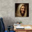  «Sourire Jésus Christ» par Rich Monet, art mural sur toile, 26 po x 26 po-1990131286